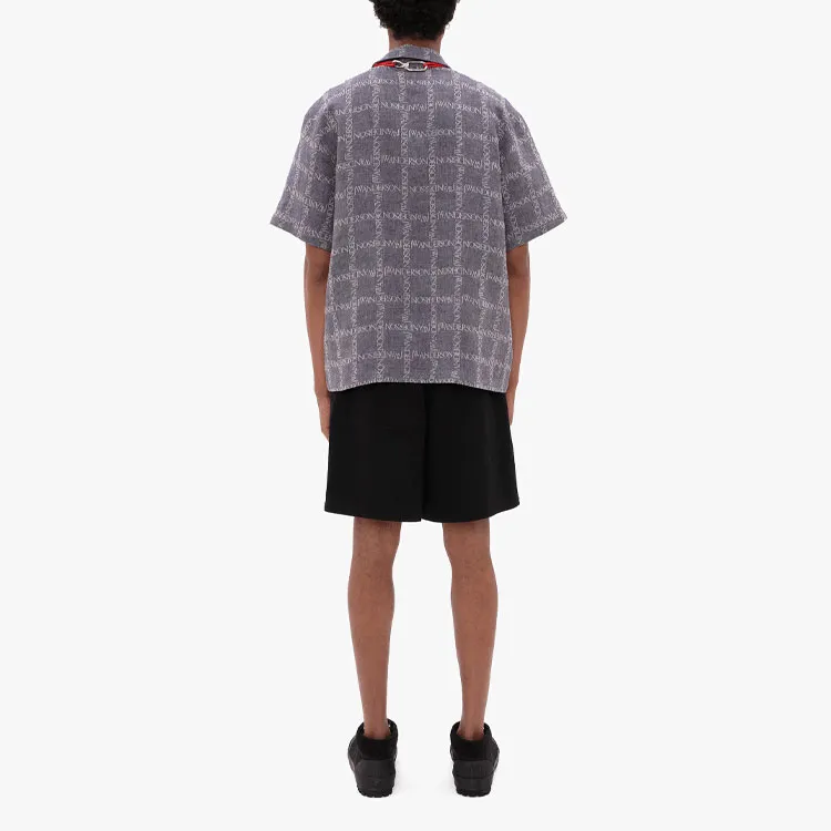 JW Anderson Shirts Men Navy Blue-2