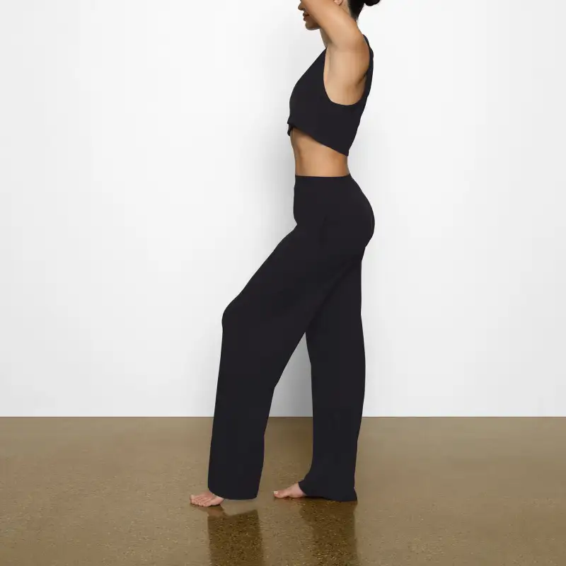Skims Casual Pants Women's Black-3