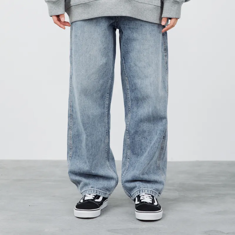 LKOD Straight Jeans Unisex Blue-2