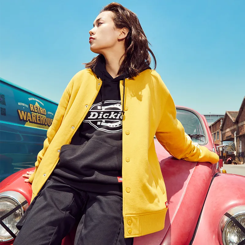 Dickies Baseball Jerseys Unisex Ginger Yellow-6
