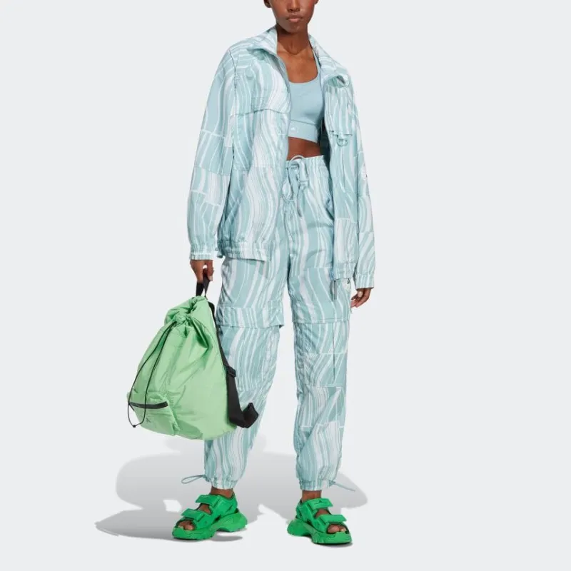 Adidas Knitted Sweatpants Women's Blue-1
