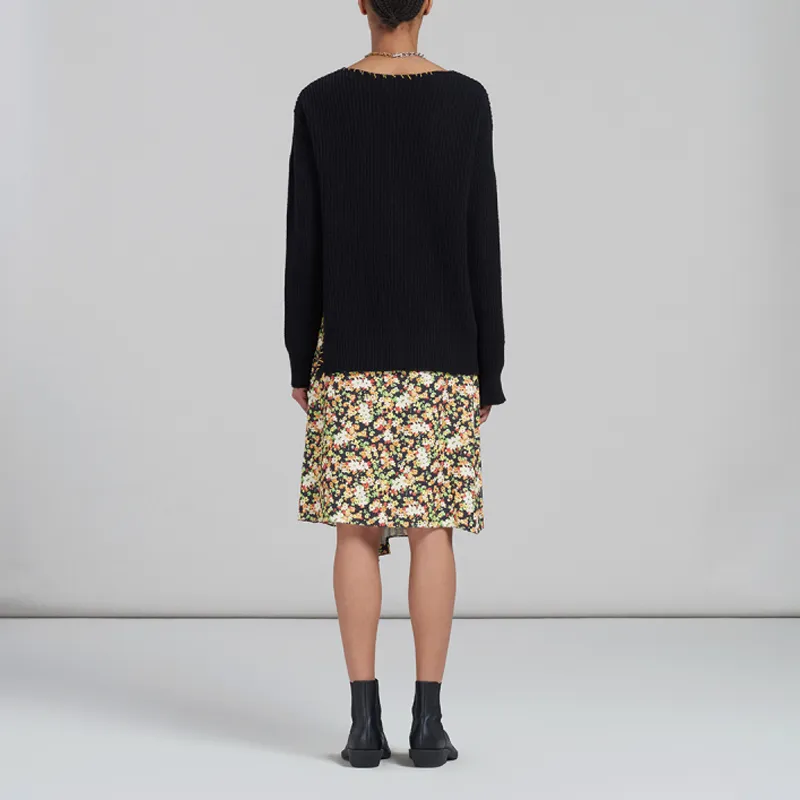 MARNI Floral print A line Skirt-2