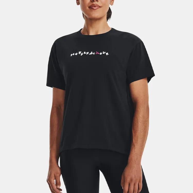 Under Armour T Shirts Women's Black-3