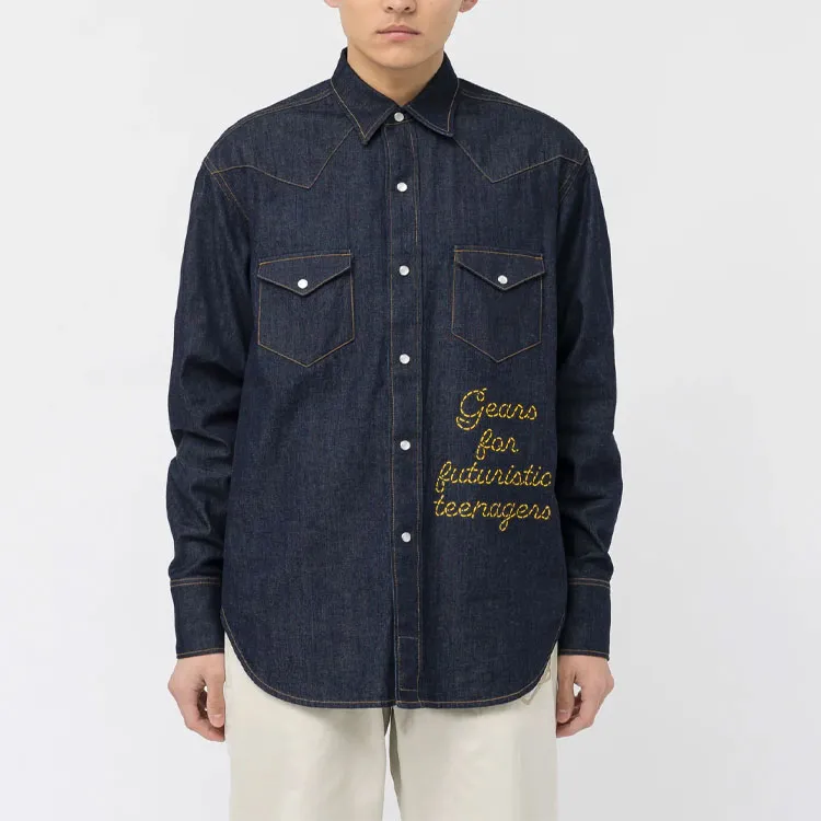 HUMAN MADE Denim Western Shirt-2