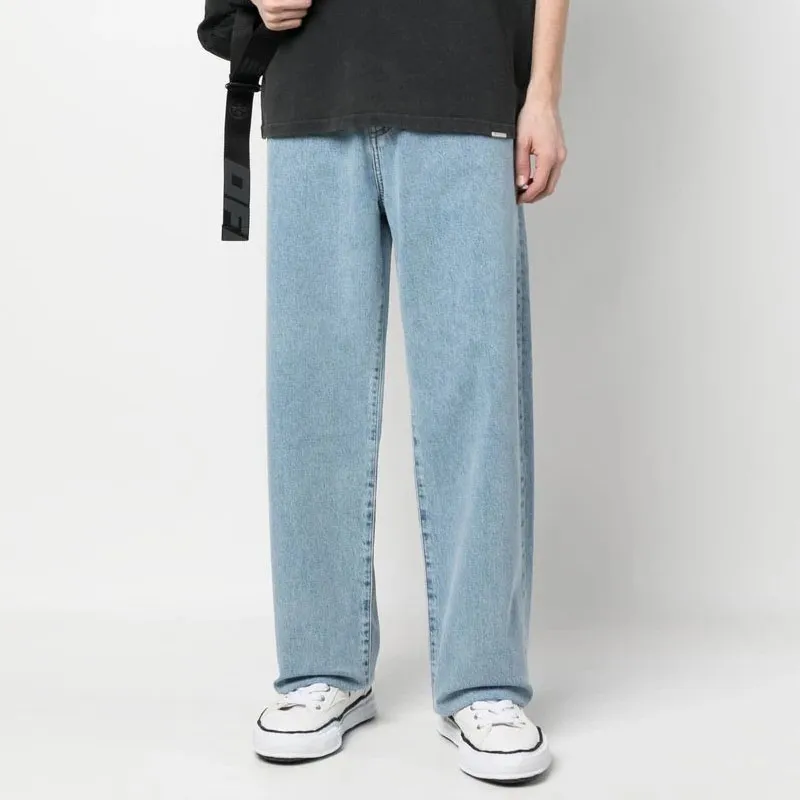 Carhartt WIP Logo Patch Wide Leg Jeans-1