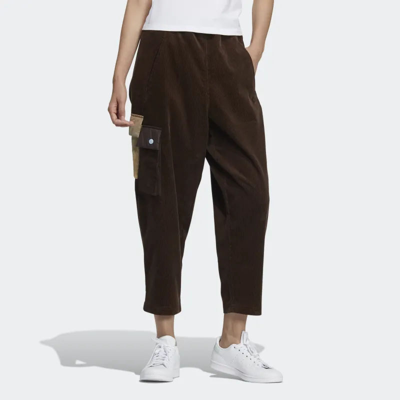 Adidas Originals Knitted Sweatpants Women's Coffee-1