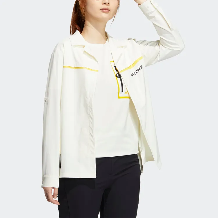 Adidas x National Geographic Shirt Women's Jade White-2