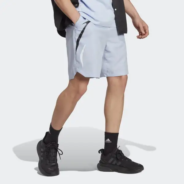 Adidas Sports Shorts Men Light Blue-2
