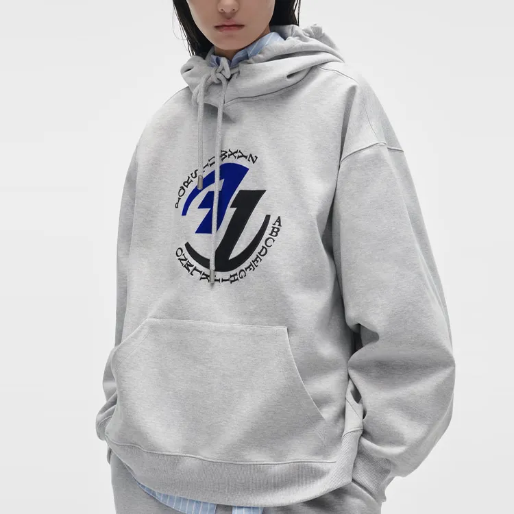 ADER ERROR X Zara Embroidered Sweatshirt-4