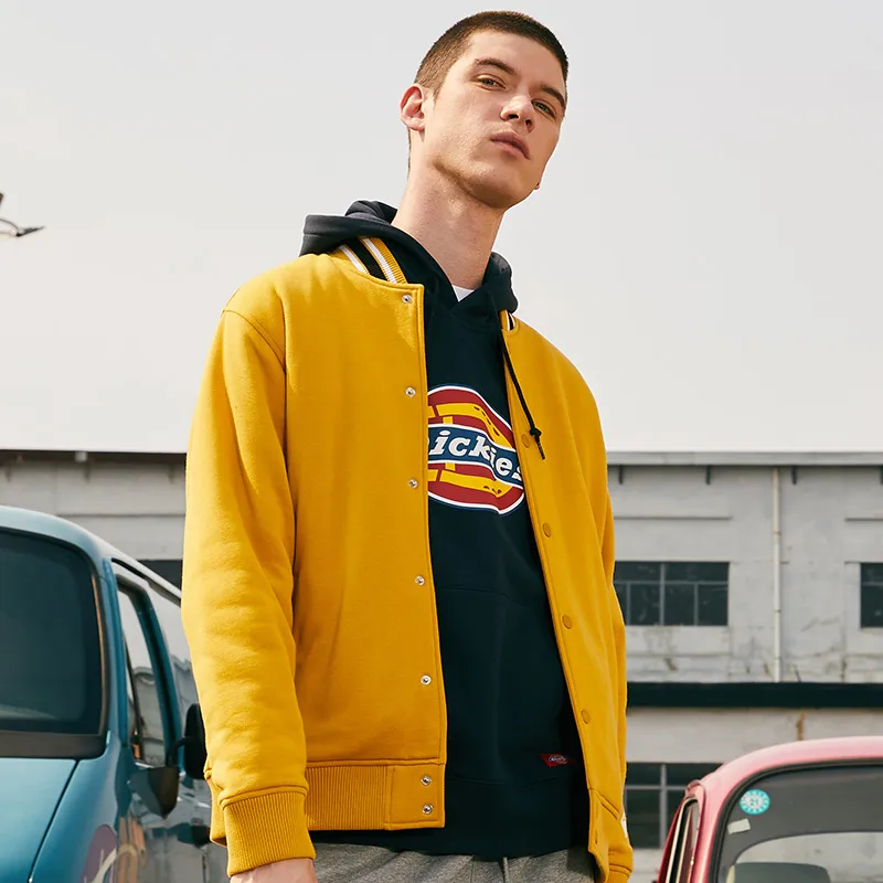 Dickies Baseball Jerseys Unisex Ginger Yellow-3