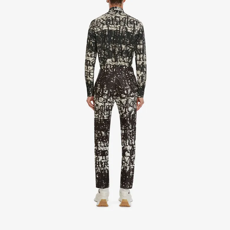 Alexander McQueen FW22 Casual Pants Men's Black-2
