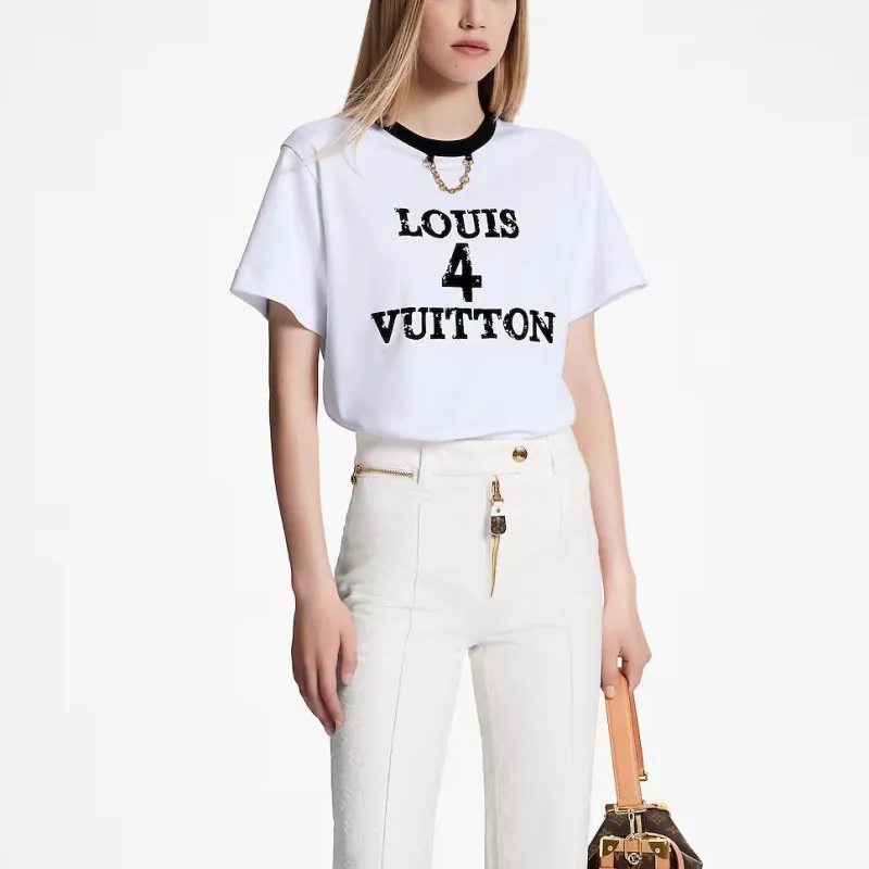 LOUIS VUITTON T Shirt Women's White-1