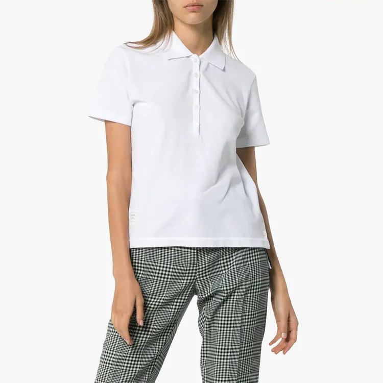 THOM BROWNE Rwb Striped Polo Shirt-1