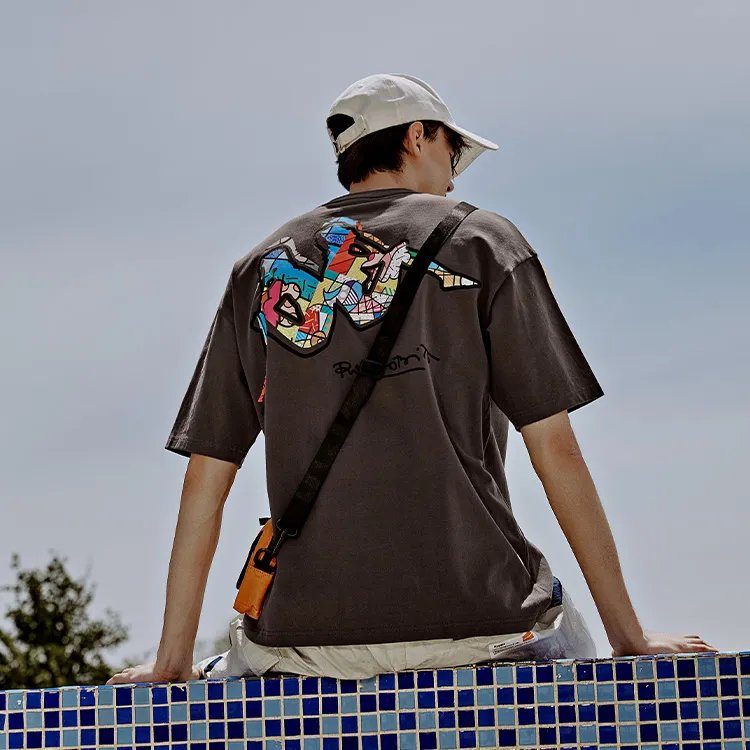 Kappa x Britto Drop Shoulder Sleeve T-Shirt Unisex-6