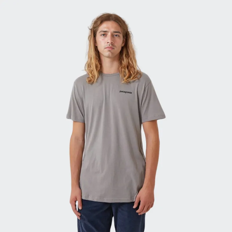 Patagonia T-Shirts Men Gray-1