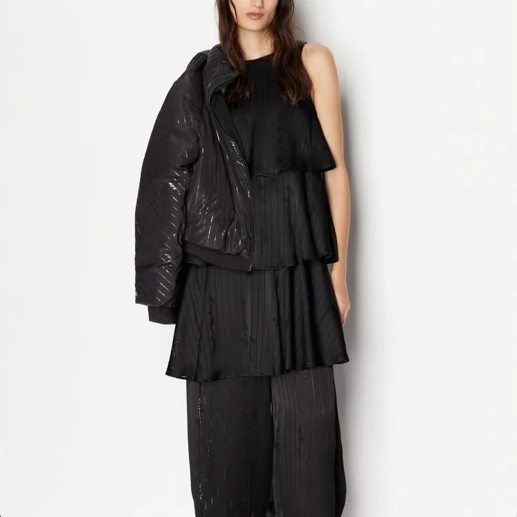 ARMANI EXCHANGE Puffer Jackets Women's Black-3