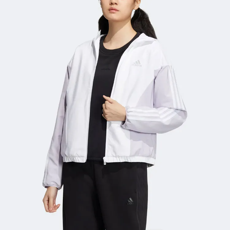 Adidas Jacket Women's White Silver-1