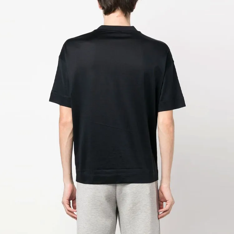 EMPORIO ARMANI T Shirts Men Dark Blue-3