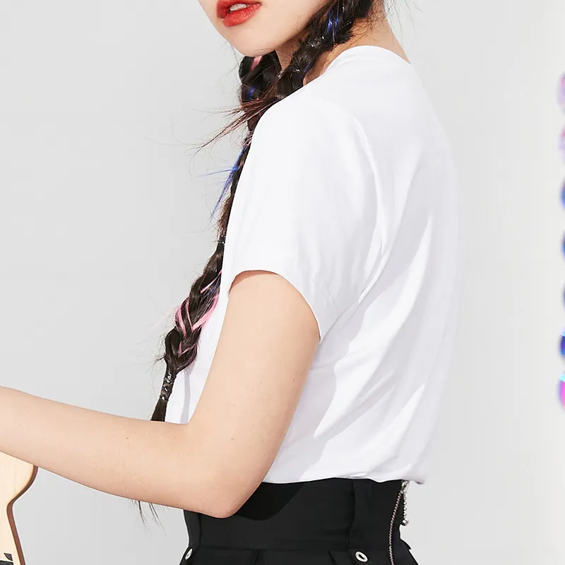 MITUAN T Shirts Women's White-3