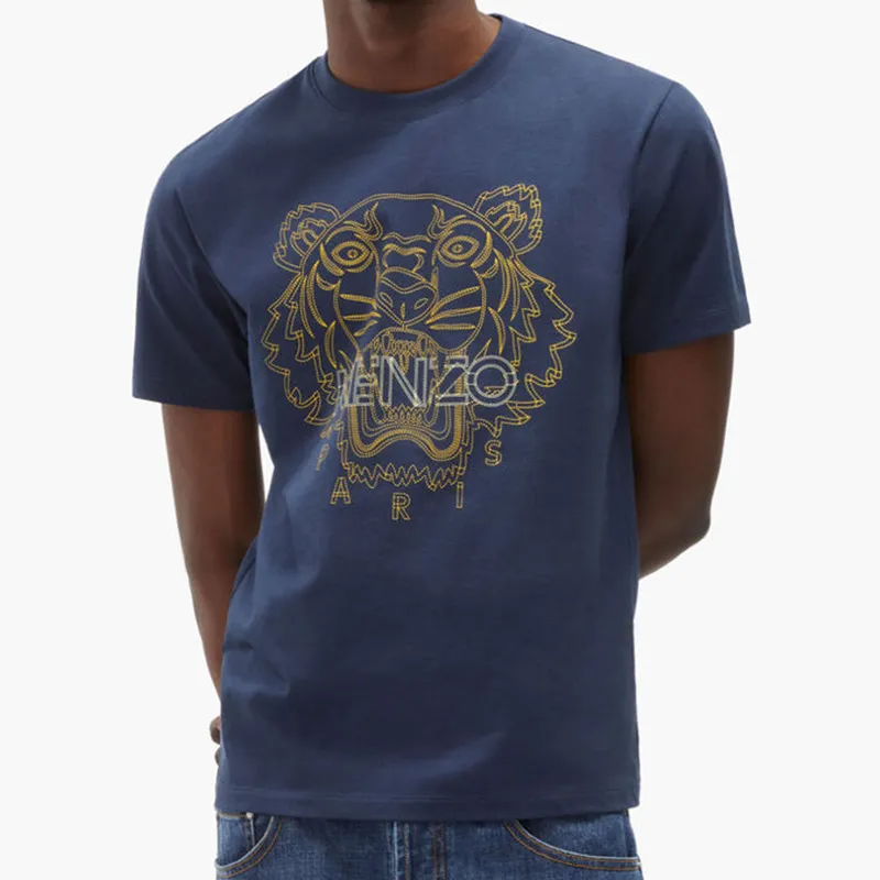 KENZO T Shirts Unisex Navy-1