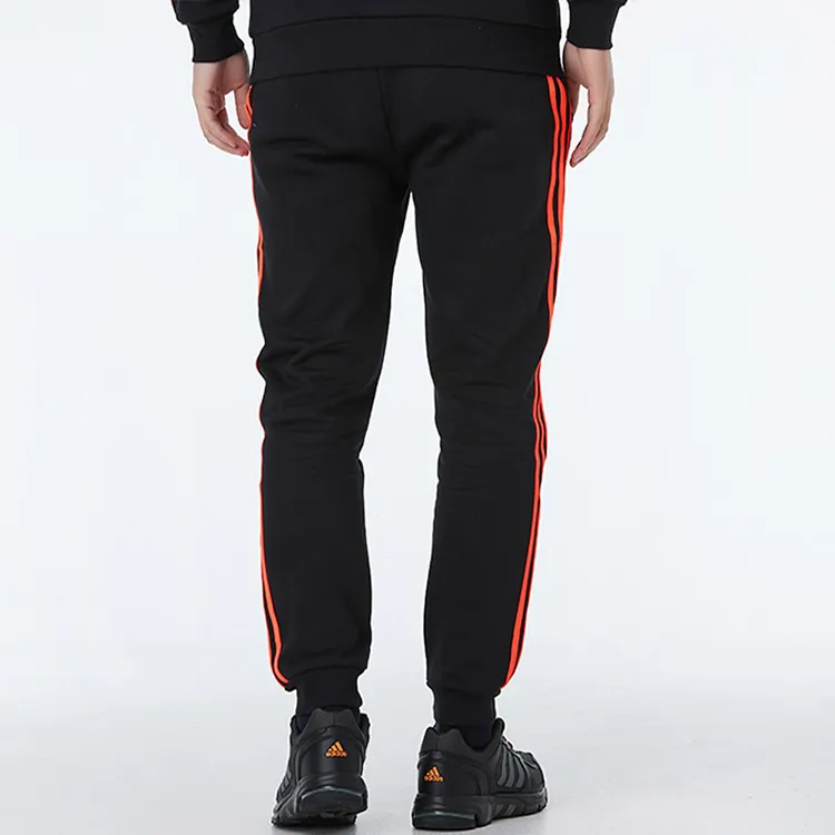 Adidas Knitted Sweatpants Men Black-4