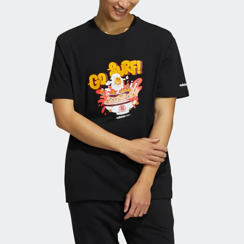 Adidas Neo T-Shirts Men Black-1
