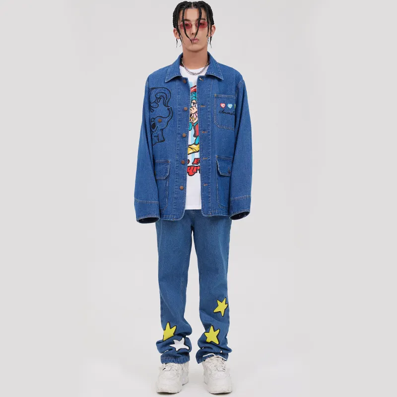 AMONSTER Denim Jackets Unisex-7