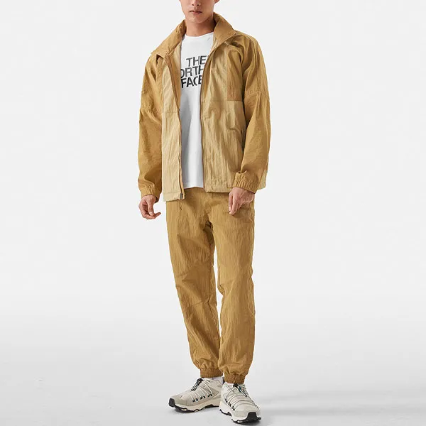 THE NORTH FACE Knitted Sweatpants Men's Brown-1