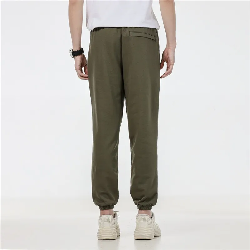 PUMA FICG Home Prematch Knitted Sweatpants Men Army Green-3