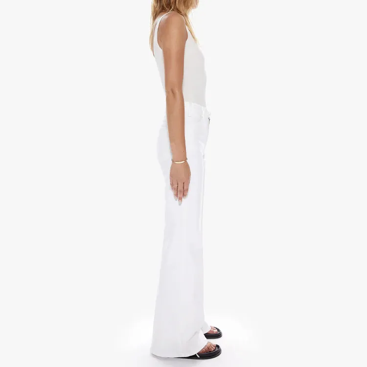 MOTHER The Hustler Roller Heel Wide-leg Jeans-3