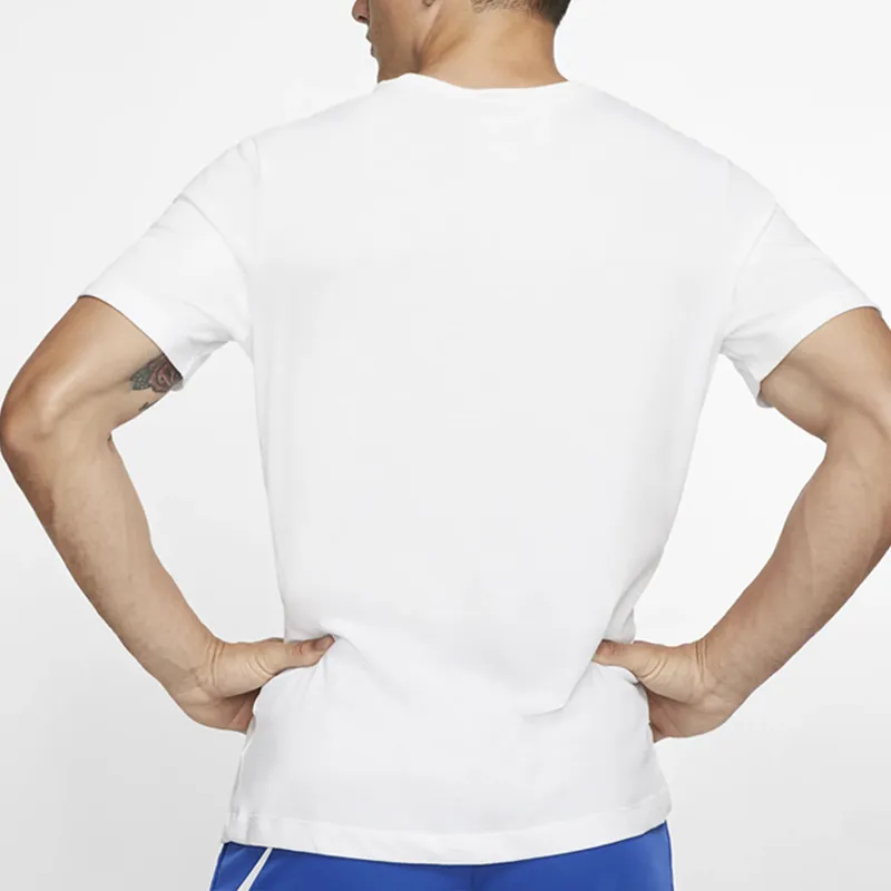 Nike Dri Fit T Shirts Men White-3