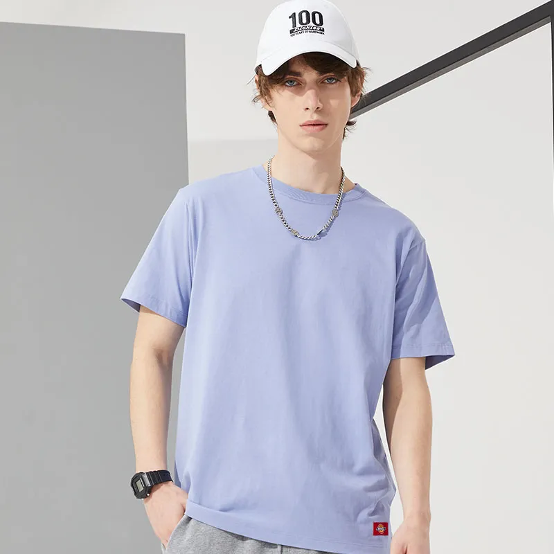Dickies T Shirt Unisex Gray Purple-2