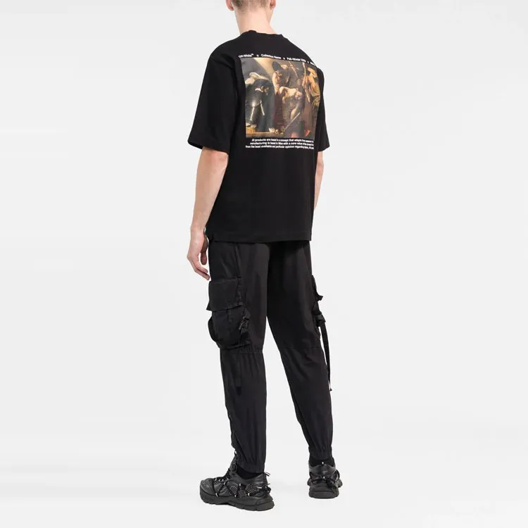 OFF WHITE SS22 T Shirts Men Black-2