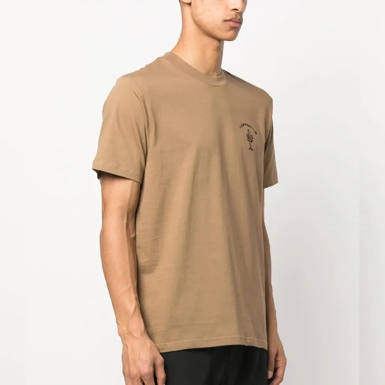 Carhartt WIP Frontier Logo Printed Crewneck T Shirt-3