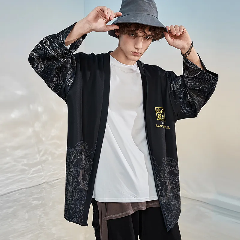 SANSYAS Trench Coats Unisex-3