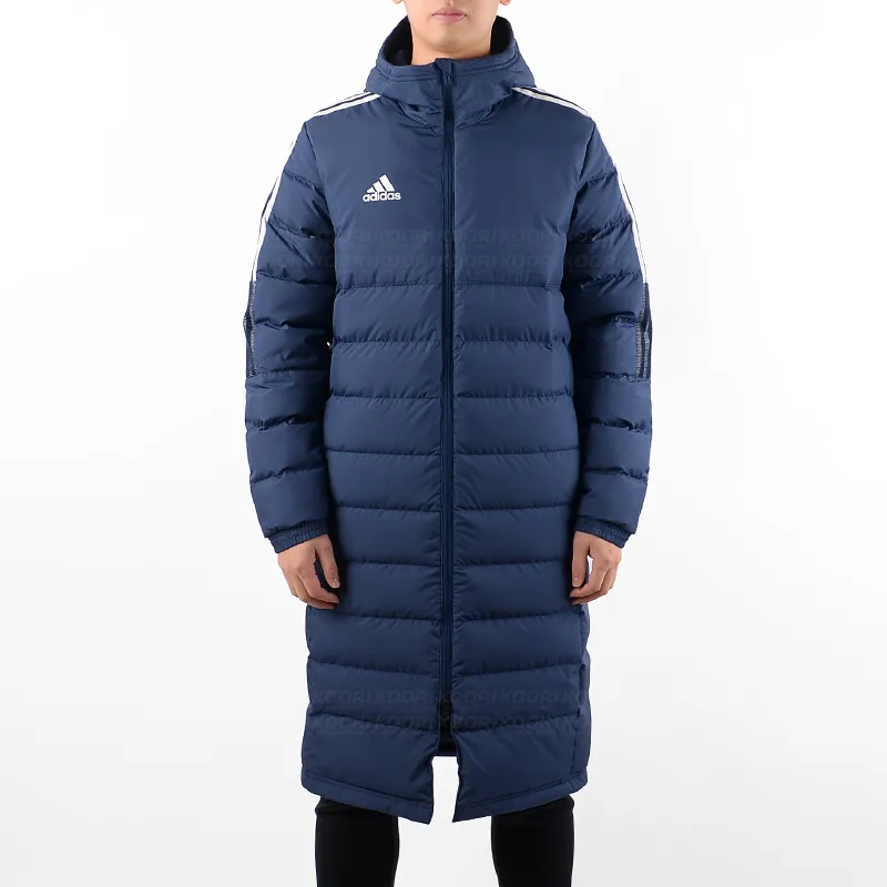 Adidas Down Jacket Men's Navy Blue-2