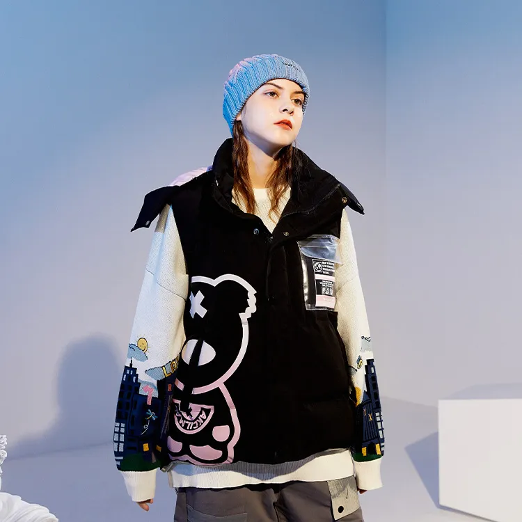 LAMLICKA Vests Unisex-2