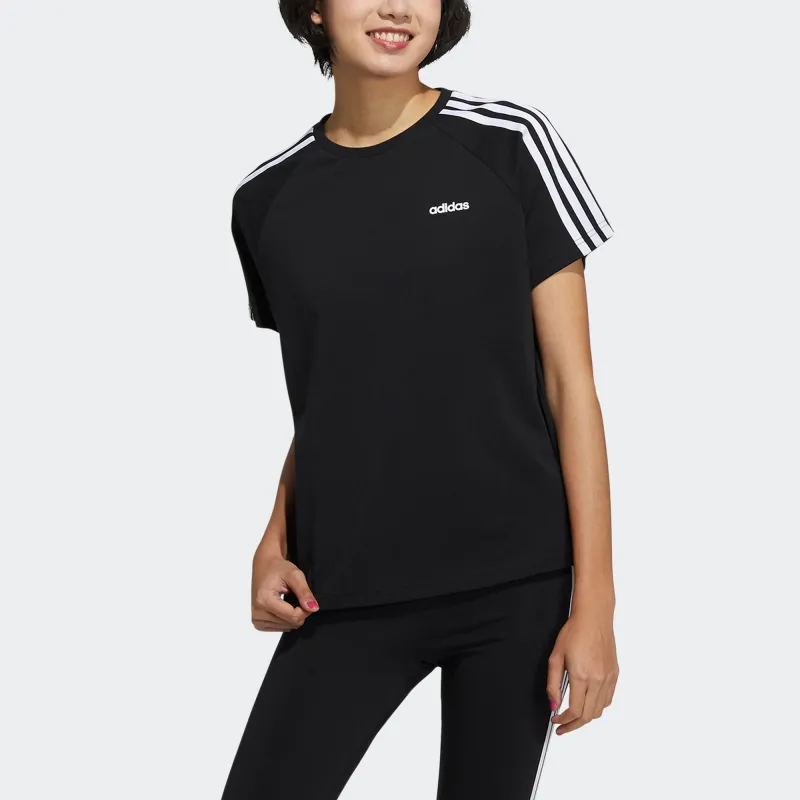 Adidas Neo Raglan Sleeve T Shirt Women's Black-1