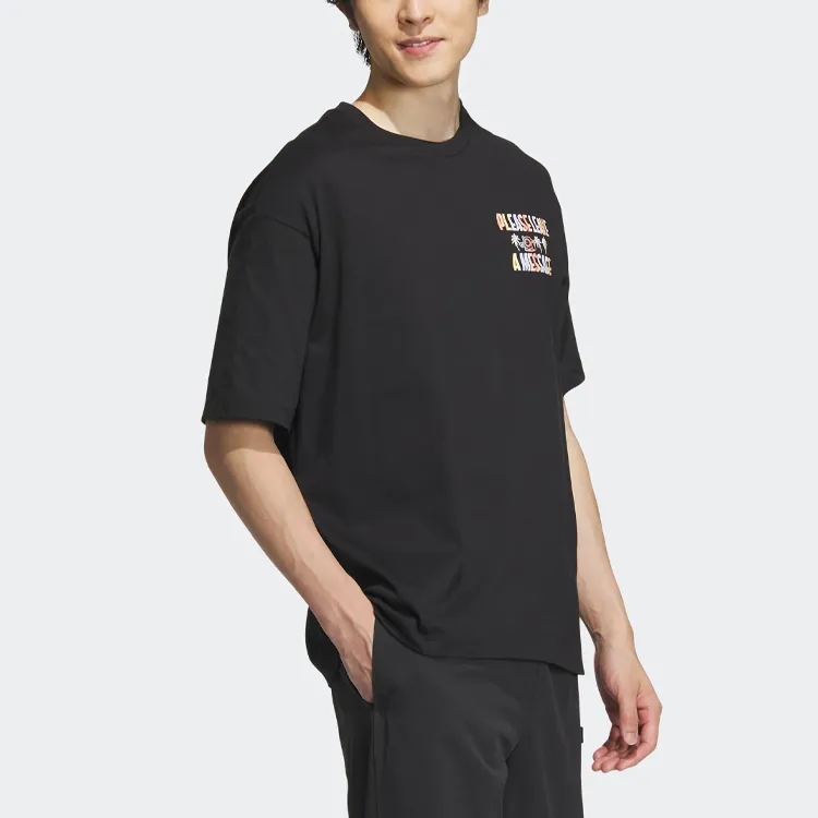 Adidas Neo T Shirts Unisex Black-3