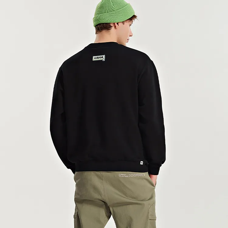 Kappa Crew Neck Loose Fit Sweatshirt Spring Autumn And Winter Unisex-11