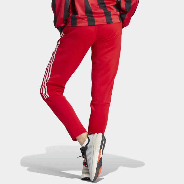 Adidas Knitted Sweatpants Women's Red-2