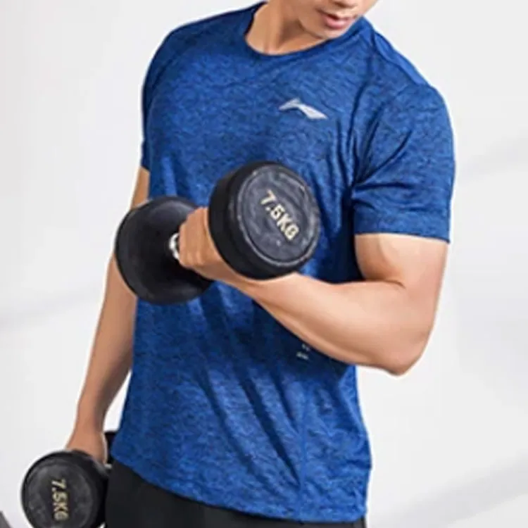 LINING Training Series T Shirts Men Blue-3