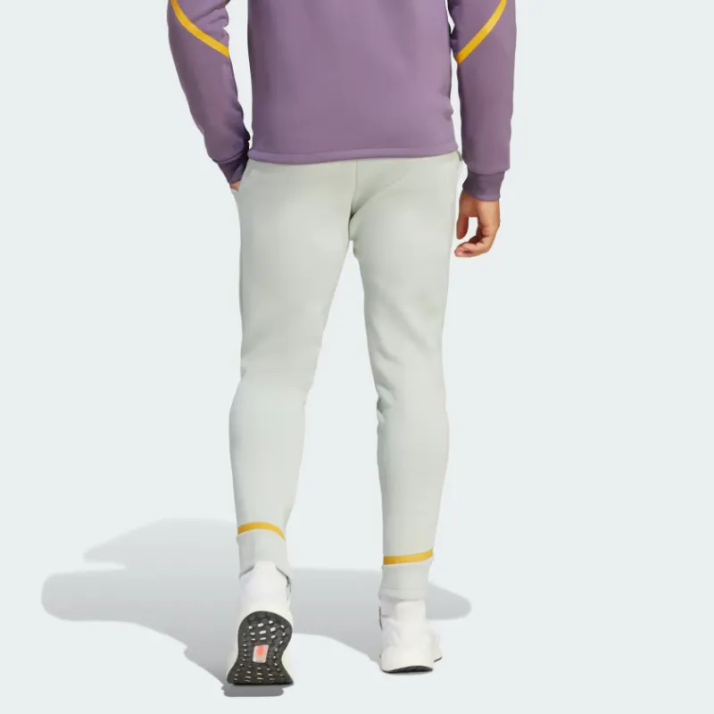 Adidas Real Madrid Knitted Sweatpants Men Gray-2