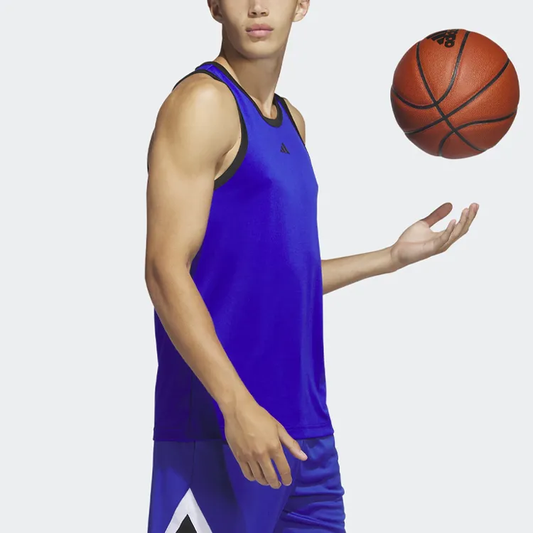 Adidas Tank Tops Men's Bright Blue-3