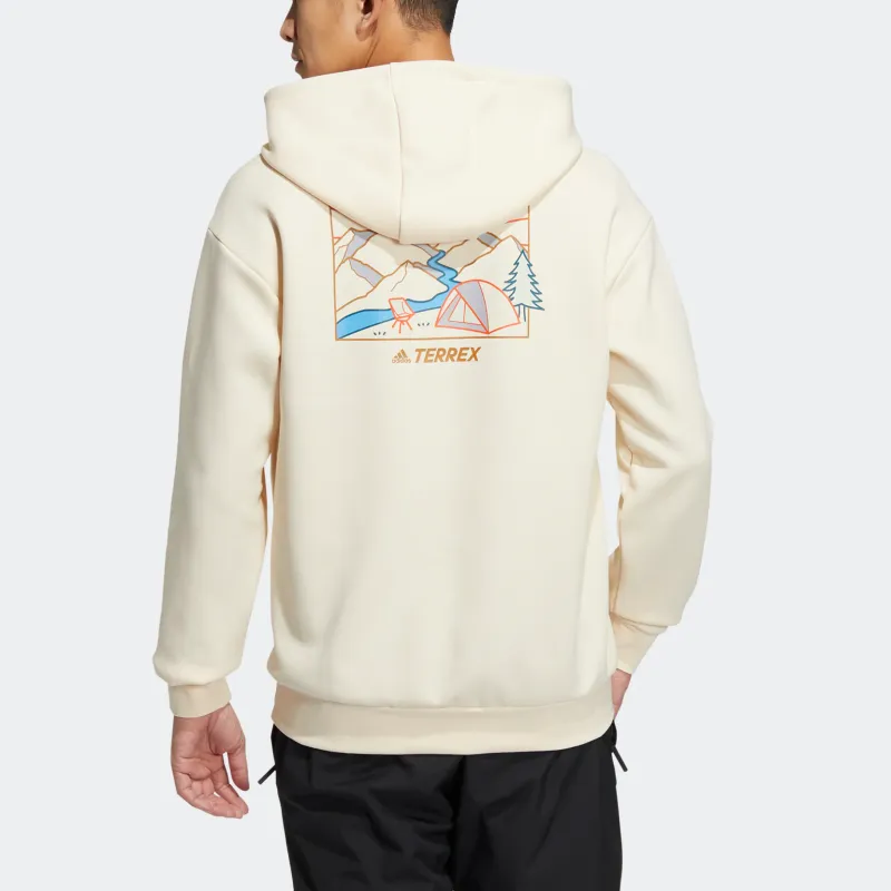 Adidas Sweatshirts Unisex Ecru-2