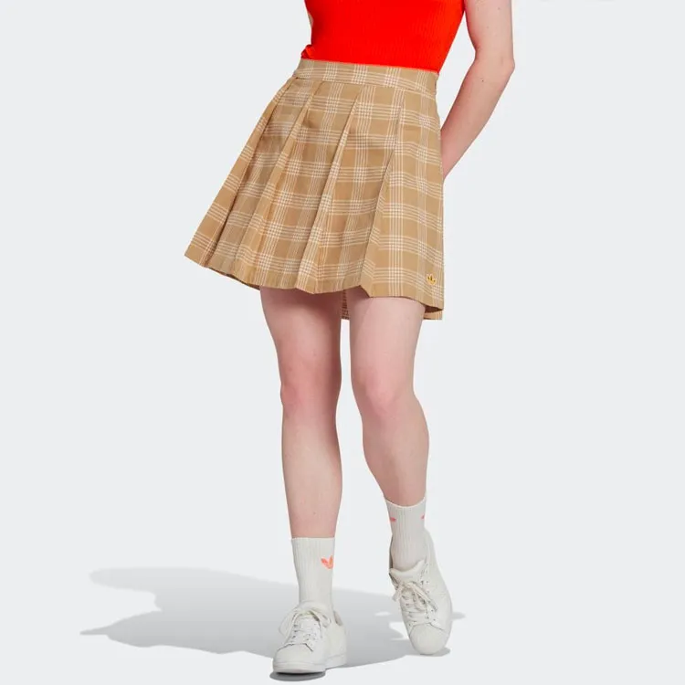 Adidas Originals Casual Short Skirts International Version Women's Yellow-1
