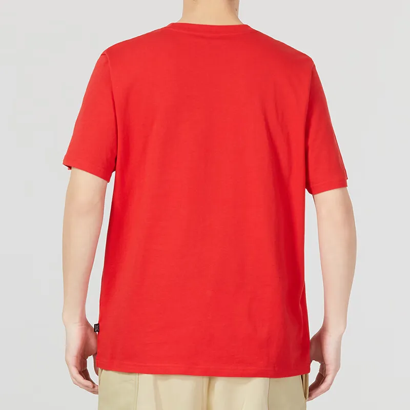 PUMA T Shirts Men Red-3