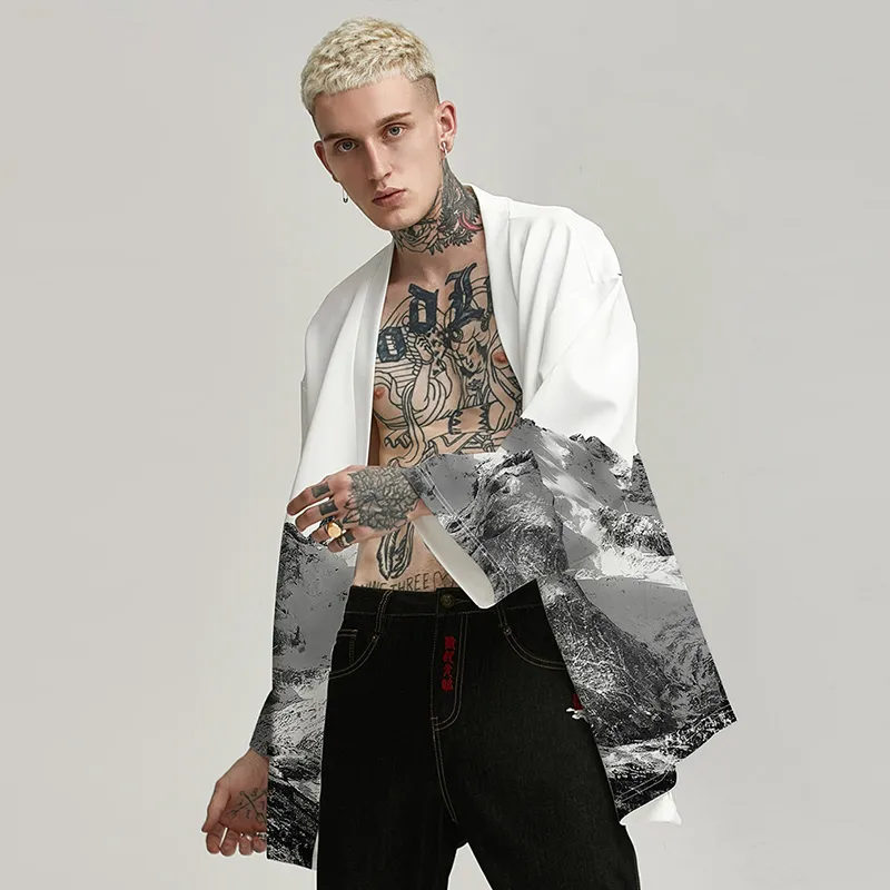 SANSYAS Hanfu Unisex White-2