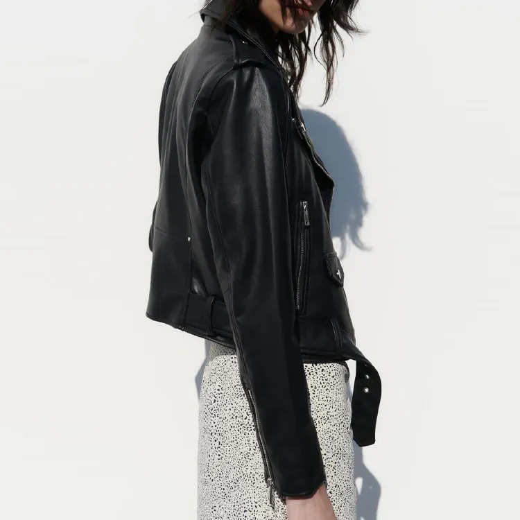 ZARA Jackets Women's Black-4