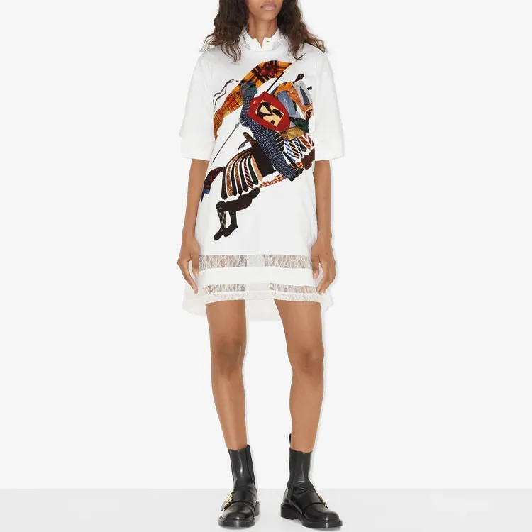 Burberry Regular T Shirt Women's White-1